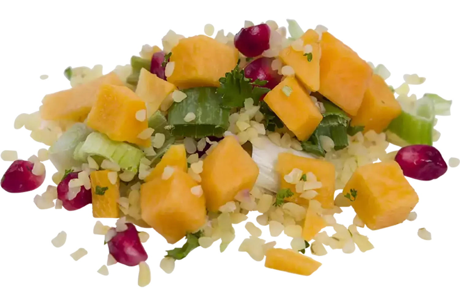 Bulgur pompoen salade 1kg kist 6 stuks